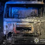 Суд арештував двох підозрюваних у підпалі вантажівки в Кривому Розі